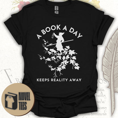 A BOOK A DAY T-SHIRT