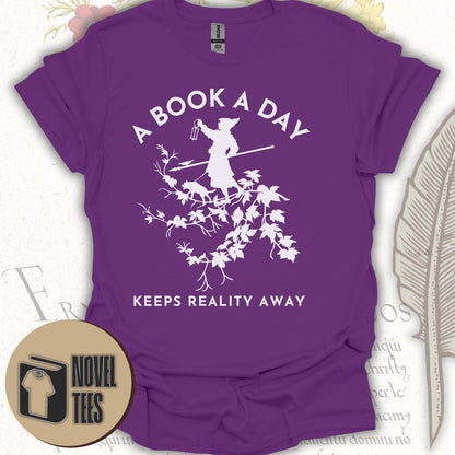 A BOOK A DAY T-SHIRT